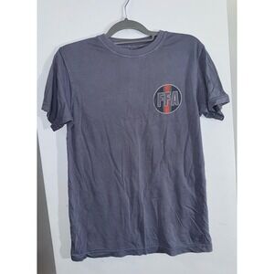 FFA Forever Blue women's small blue distress washed tshirt‎ size small